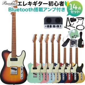 Bacchus（バッカス） BST-3-RSM/M エレキギター初心者14点セット