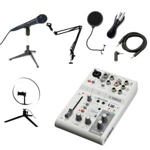 YAMAHA AG03 ＋ Lightning端子変換ケーブル YAMAHA ヤマハ AG03MK2 iPhone接続ケーブルセット Lightning変換