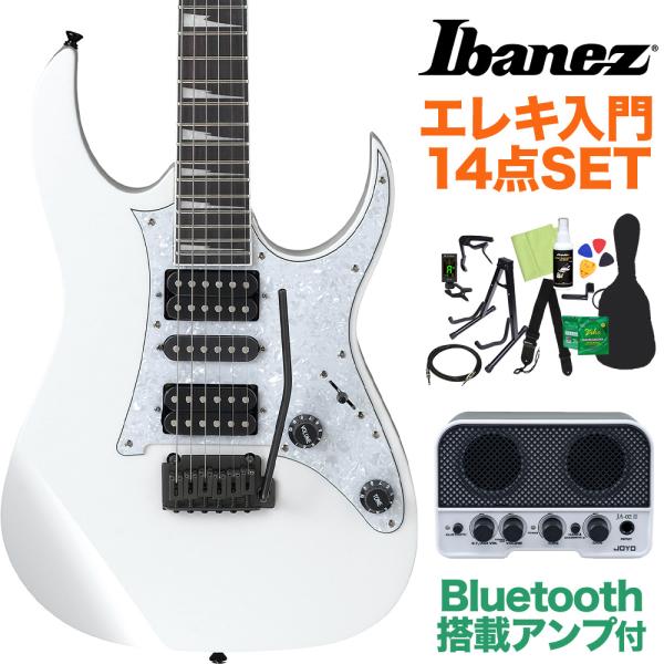 Ibanez アイバニーズ RGV250 WH エレキギター初心者14点セット〔Bluetooth搭...