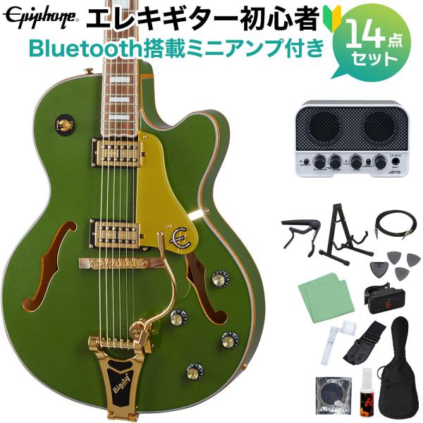 Epiphone Emperor Swingster Forest Green Metaric 初心...