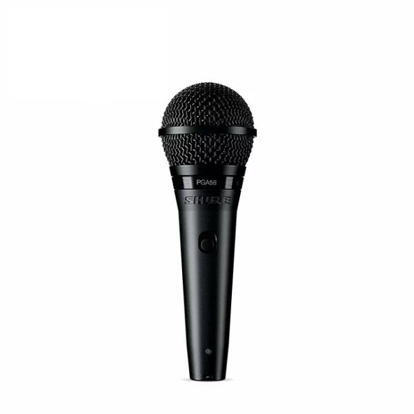 SHURE シュア PGA58  5m XLR-XLRケーブル付  ボーカル・スピーチ用マイクロホン...