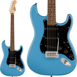 スクワイヤー SONIC STRATOCASTER Laurel Fingerboard Black Pickguard California Blue エレキギター ソニック｜shimamura