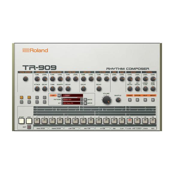 Roland ローランド Cloud TR-909 Roland Cloud用 買い切り版 シリアル...