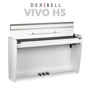 DEXIBELL デキシーベル 電子ピアノ 88鍵盤 VIVO H5 WH ホームデジタルピアノ ホワイト 白〔配送設置無料・代引不可〕｜shimamura