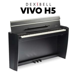 DEXIBELL デキシーベル 電子ピアノ 88鍵盤 VIVO H5 BK ホームデジタルピアノ ブラック 黒〔配送設置無料・代引不可〕｜shimamura