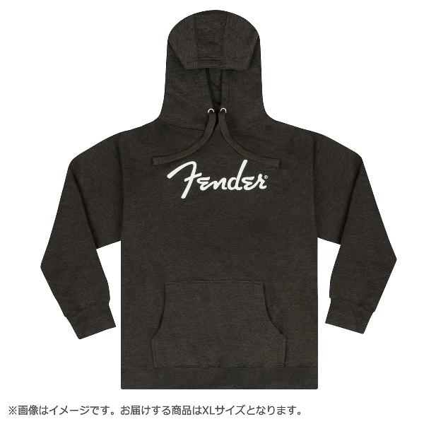 Fender フェンダー Spaghetti Logo Hoodie Gray Heather XL...