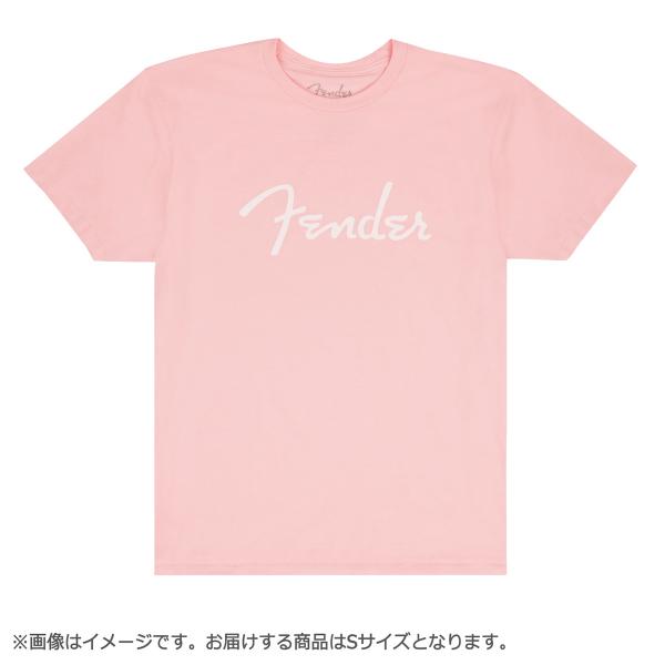 Fender フェンダー Spaghetti Logo T-Shirt Shell Pink S T...