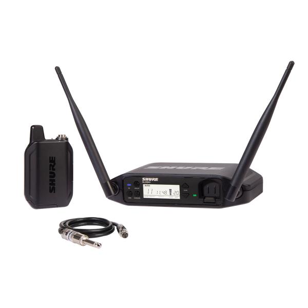 SHURE シュア GLX-D14+ 楽器用 ワイヤレスシステム ボディパック型  TS端子ケーブル...