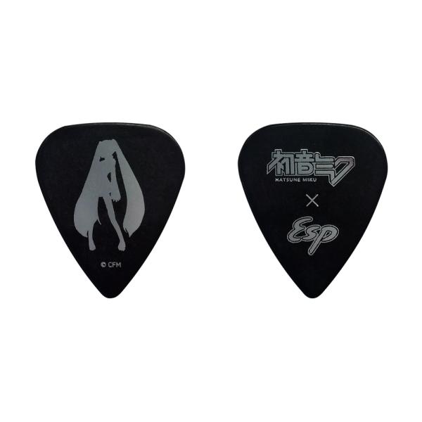 ESP イーエスピー PT-Miku02SI BK 初音ミク ピック50枚セット 1.0ｍｍ ティア...