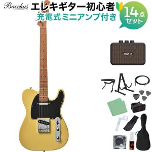 Bacchus（バッカス） 調整済で弾きやすいテレキャスターカスタムタイプ