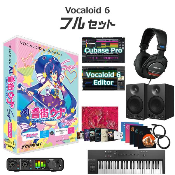 INTERNET インターネット VOCALOID6 AI 音街ウナ Sugar ボーカロイド初心者...