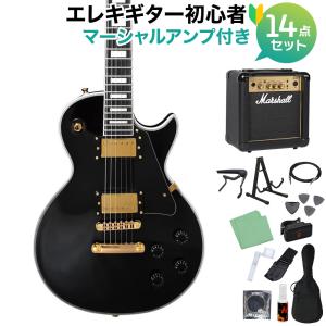 BUSKER'S バスカーズ BLC-500 BLK エレキギター初心者12点セット