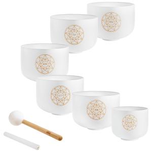 MEINL マイネル Sonic Energy Crystal Singing Bowl Solfeggio Set 6個セット クリスタル シンギングボウル ソルフェジオ周波数 SOLCSBSET ソニックエナジー｜shimamura