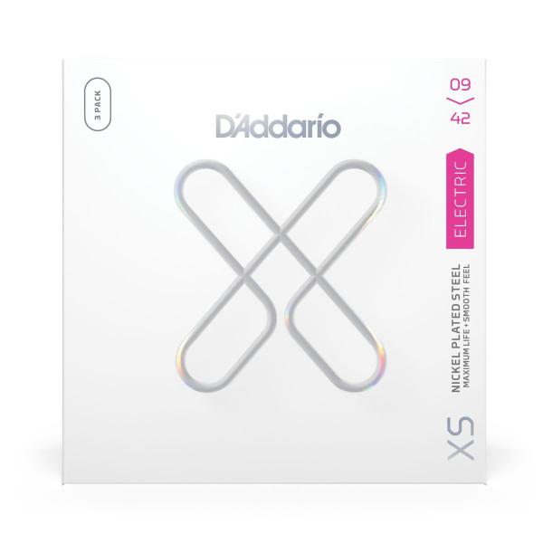 D'Addario ダダリオ XS ニッケルラウンドワウンド スーパーライト 009-042 XSE...