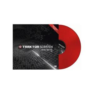 Native Instruments（NI） ネイティブインストゥルメンツ TRAKTOR SCRATCH CONTROL VINYL MK2 RED コントロールヴァイナル｜shimamura