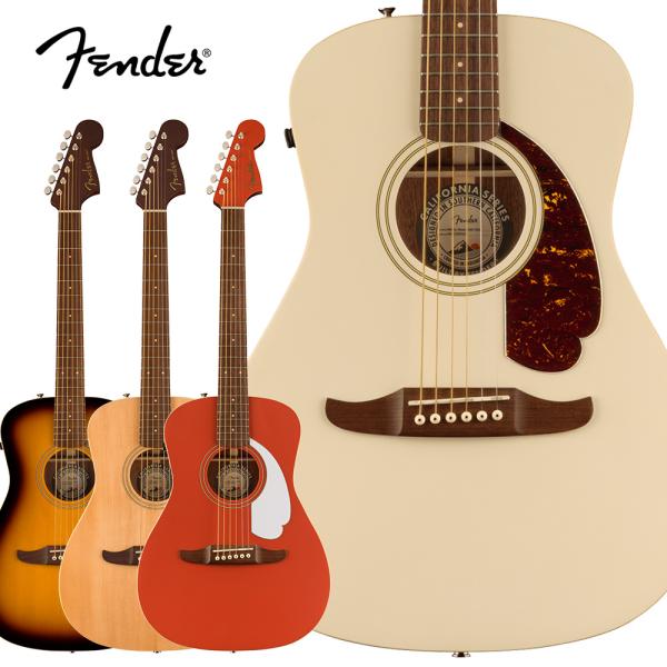 Fender フェンダー Malibu Player エレアコギター トップ単板 Californi...