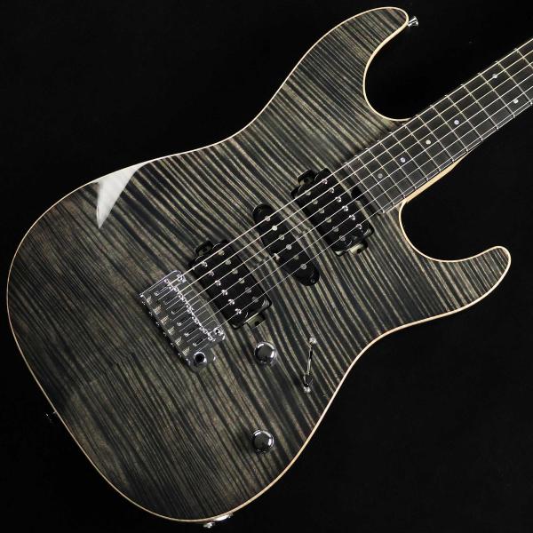T's Guitars ティーズギター DST-Pro22 Flame Maple Trans Bl...