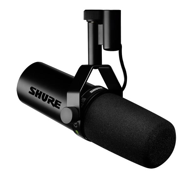 SHURE シュア SM7dB  プリアンプ内蔵モデル  ボーカル・ポッドキャスト向け ダイナミック...