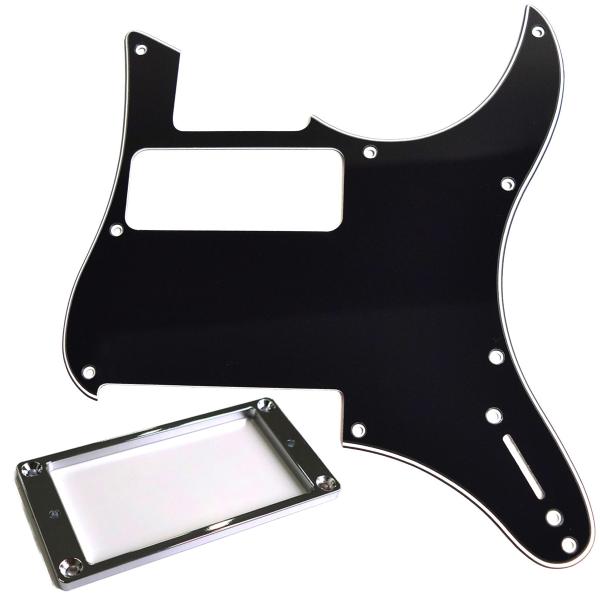 島村楽器 YAMAHA Pacifica611用ピックガード/アルミ削り出しエスカッションセット メ...