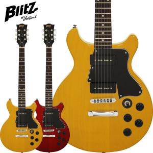 Blitz ブリッツ BLP-SPL BK レスポールスペシャル ブラック 美品 Blitz by AriaProII BLP-SPL BK エレキギター初心者14点セット