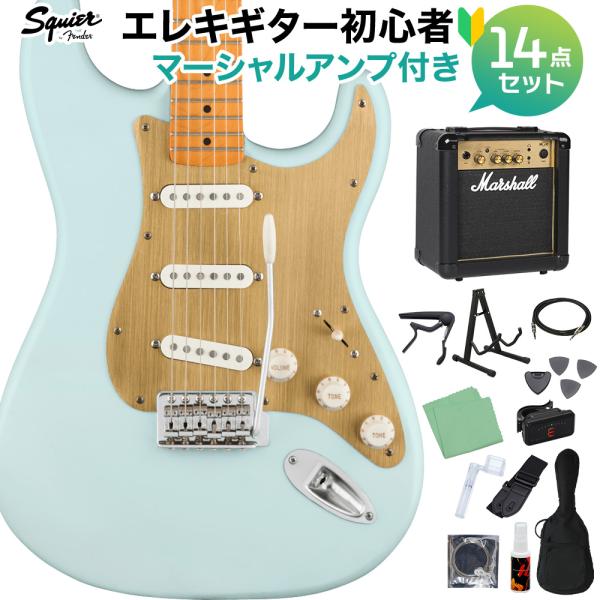 Squier by Fender スクワイヤー 40th Anniv. ST SSNB エレキギター...