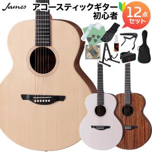 ジェームス　フォークギター　初心者向き James J-900/C NAT アコースティックギター 教本付きセレクト11