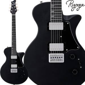 Ryoga SKATER Black エレキギターベイクドメイプルネック新品同様 Ryoga SKATER Black エレキギター ベイクドメイプルネック【現物