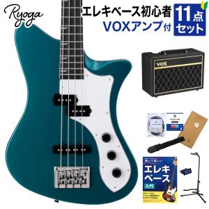 RYOGA（リョウガ） VAL-BASS Ocean Turquoise Blue エレキベース