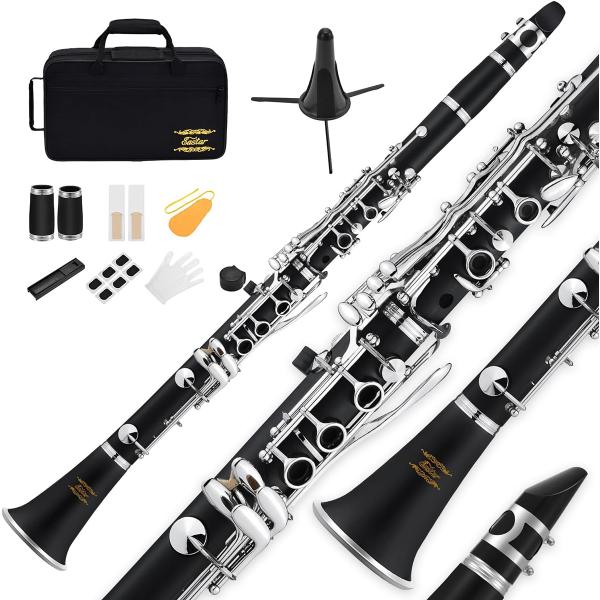 Eastar ECL-300 Black Ebonite Clarinet B♭ クラリネット 専用...