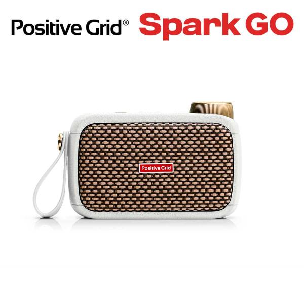 Positive Grid ポジティブグリッド Spark GO Pearl ギターアンプ ベース対...