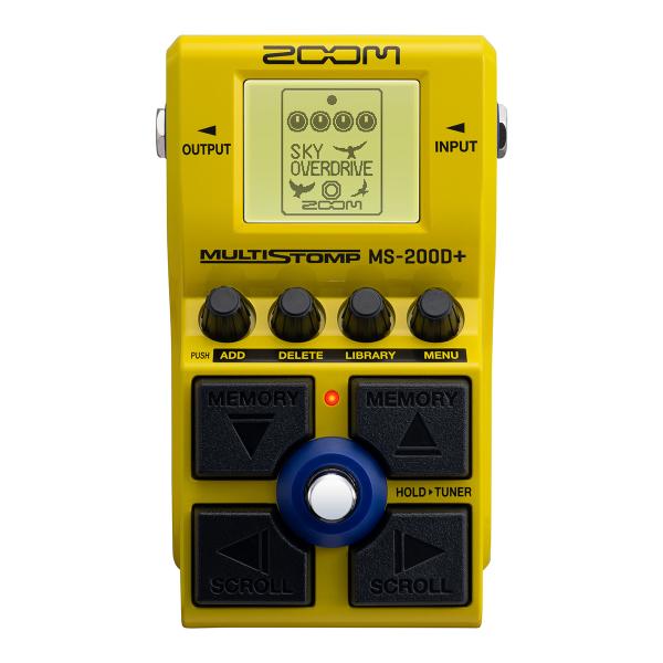 ZOOM ズーム MS-200D+ マルチストンプボックス 〔新製品 次回入荷ご予約受付中〕