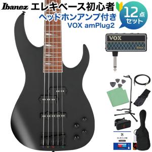 Ibanez アイバニーズ RGB305 BKF (Black Flat) 5弦ベース初心者12点セット 〔ヘッドホンアンプ付〕 〔島村楽器限定販売〕｜shimamura