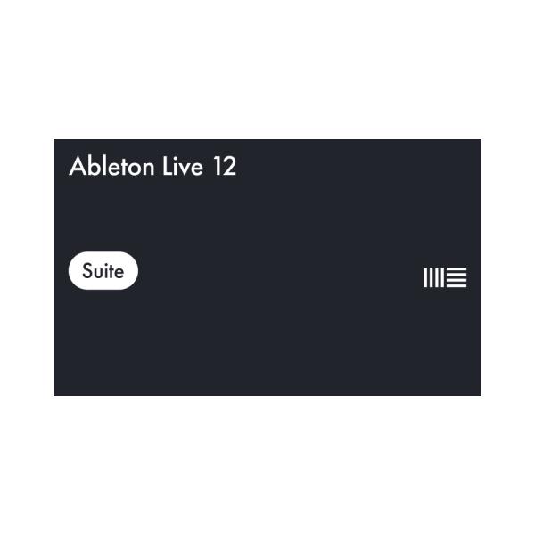 Ableton エイブルトン Live12 Suite 通常版  メール納品 代引き不可