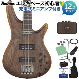 Ibanez 4弦エレキベース Ibanez アイバニーズ SR4AH SUF エレキベース初心者12点セット