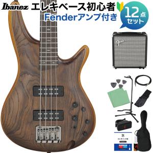 Ibanez アイバニーズ SR4AH SUF エレキベース初心者12点セット
