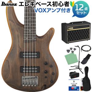 Ibanez アイバニーズ SR5AH SUF 5弦ベース初心者12点セット 〔VOXアンプ付〕 島村楽器限定モデル｜shimamura