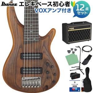 Ibanez アイバニーズ SR5AH SPL 5弦ベース 島村楽器限定モデル Ibanez SR5AH SPL 5弦ベース 初心者12点セット 【島村楽器で一番