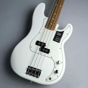 [両杢個体] Fender フェンダー Player Precision Bass Pau Ferro FB Polar White プレシジョンベース プレベ ホワイト 白