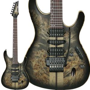 Ibanez アイバニーズ S1070PBZ CKB (Charcoal Black Burst) エレキギター ギグバッグ付属｜shimamura