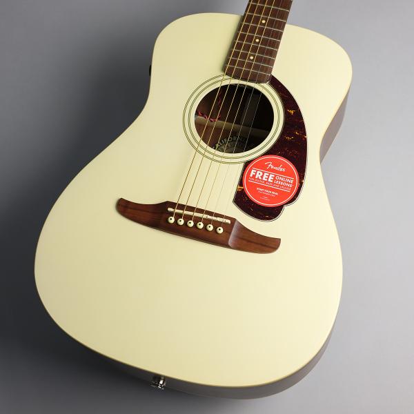 Fender フェンダー MALIBU PLAYER Olympic White エレアコギター ト...