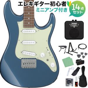 Ibanez アイバニーズ AZES31-AOC エレキギター初心者14点セット 〔ミニアンプ付き〕 ノントレモロ ハムバッカー・シュミレーション搭載｜shimamura