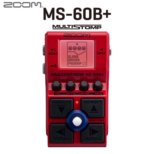 [予約受付中] ZOOM ズーム MS-60B+ MultiStomp ストンプボックス マルチエフ...