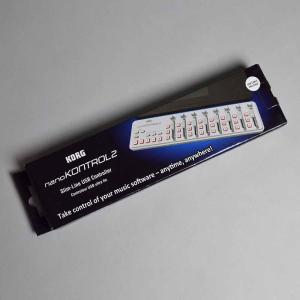 KORG コルグ nanoKONTROL2 WH (ホワイト) MIDIコントローラー スリムライン USB 〔 中古 〕｜shimamura