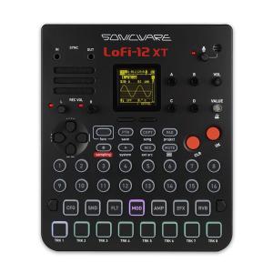 SONICWARE ソニックウェア Lofi-12 XT (Standard Black) ローレゾ デジタイズ サンプラー TRK-030〔2024年5月下旬発売予定〕｜shimamura