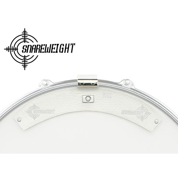 SNAREWEIGHT スネアウェイト M80 White (ホワイト) レザー製ミュート ドラム用...