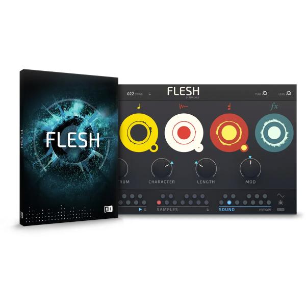 Native Instruments (NI) ネイティブインストゥルメンツ Flesh メール納品...