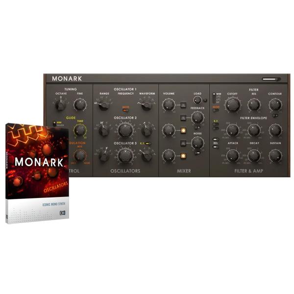 Native Instruments (NI) ネイティブインストゥルメンツ Monark メール納...