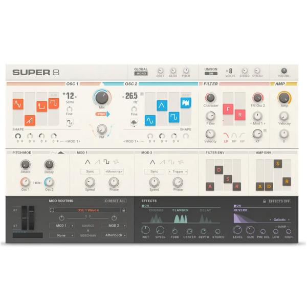 Native Instruments (NI) ネイティブインストゥルメンツ Super 8 メール...