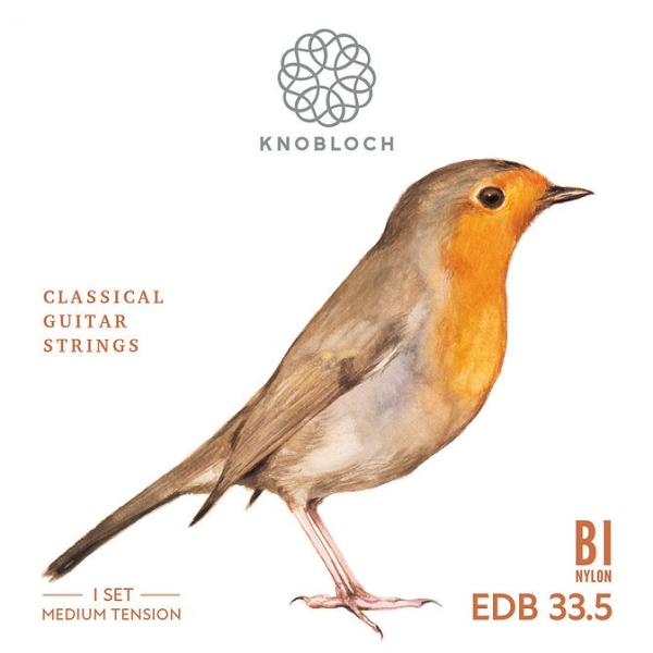 KNOBLOCH ノブロック EDB33.5 クラシックギター弦 BIナイロン エリタクス ミディア...
