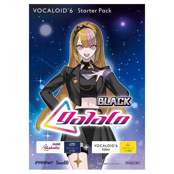 INTERNET VOCALOID6 Starter Pack galaco BLACK DL版 C...
